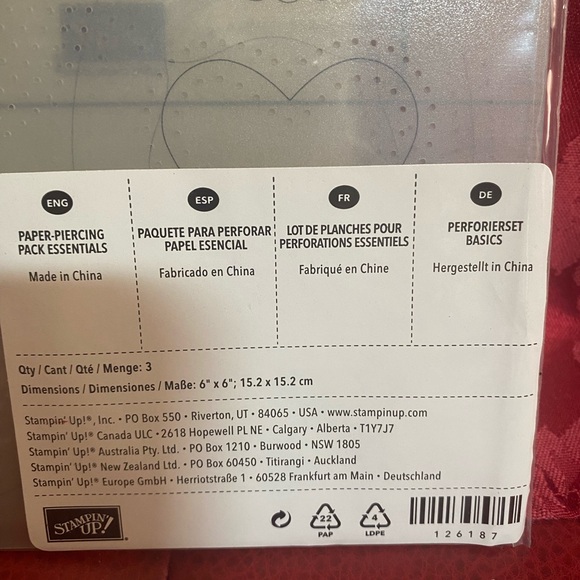 Stampin Up! Paper-Piercing Pack Essentials - Picture 2 of 3